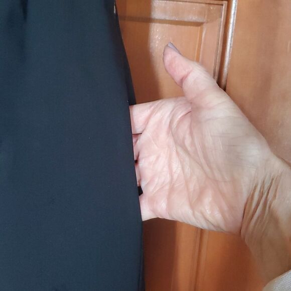 WILFRED, Black Strapless Cocktail Dress, Worn 1x Size 4 - Picture 9 of 9